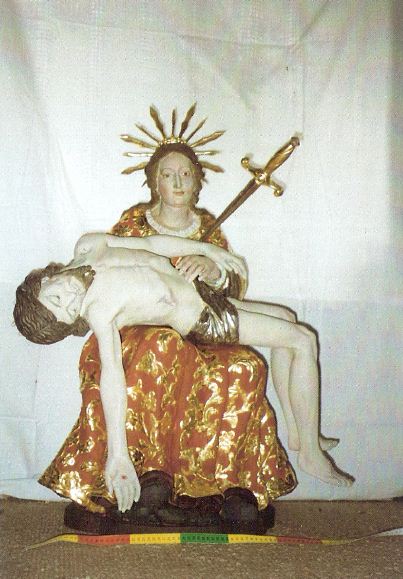 Pieta in der Burgstallkapelle